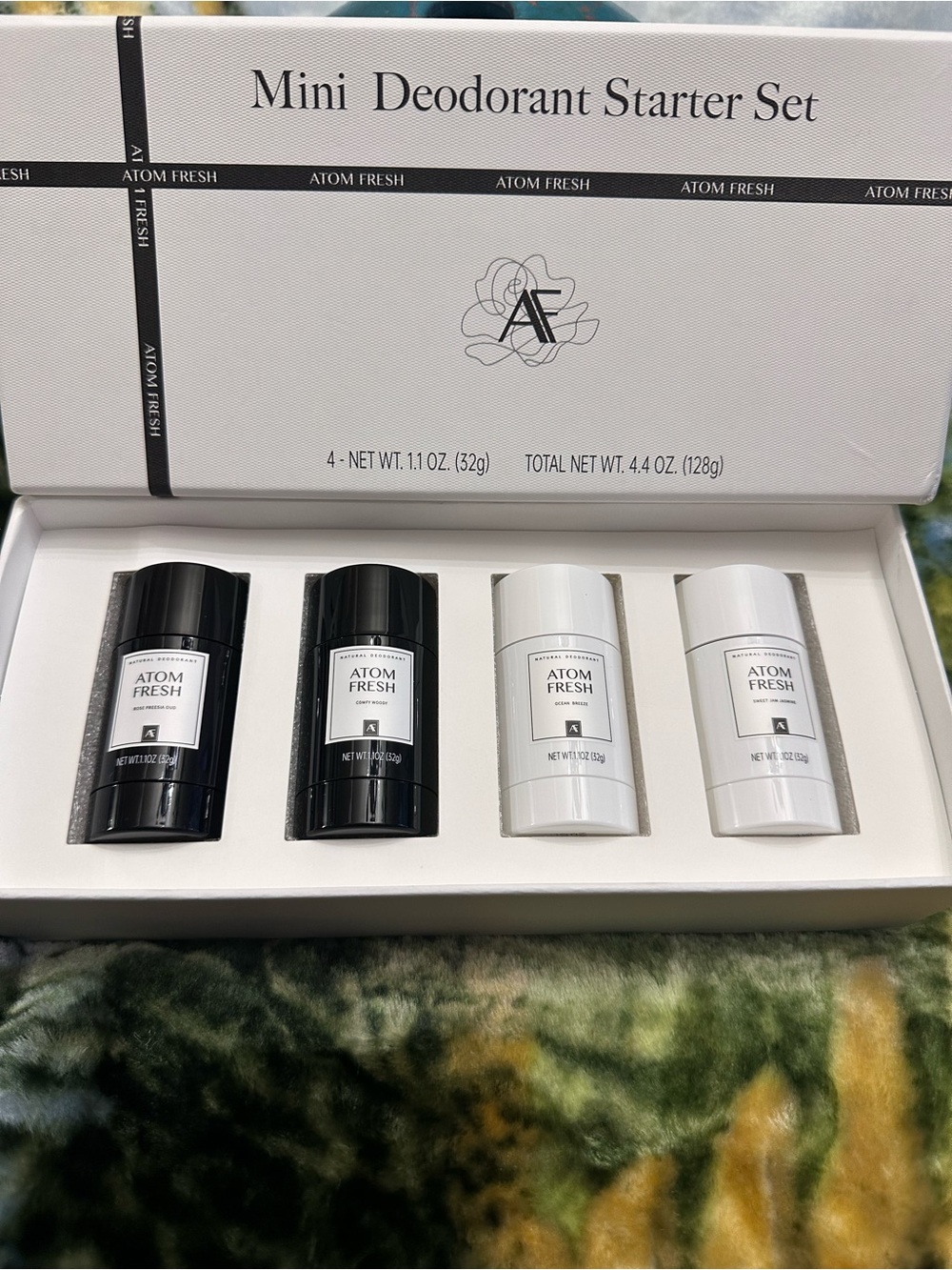 Mini Deodorant Starter Set — Black & White